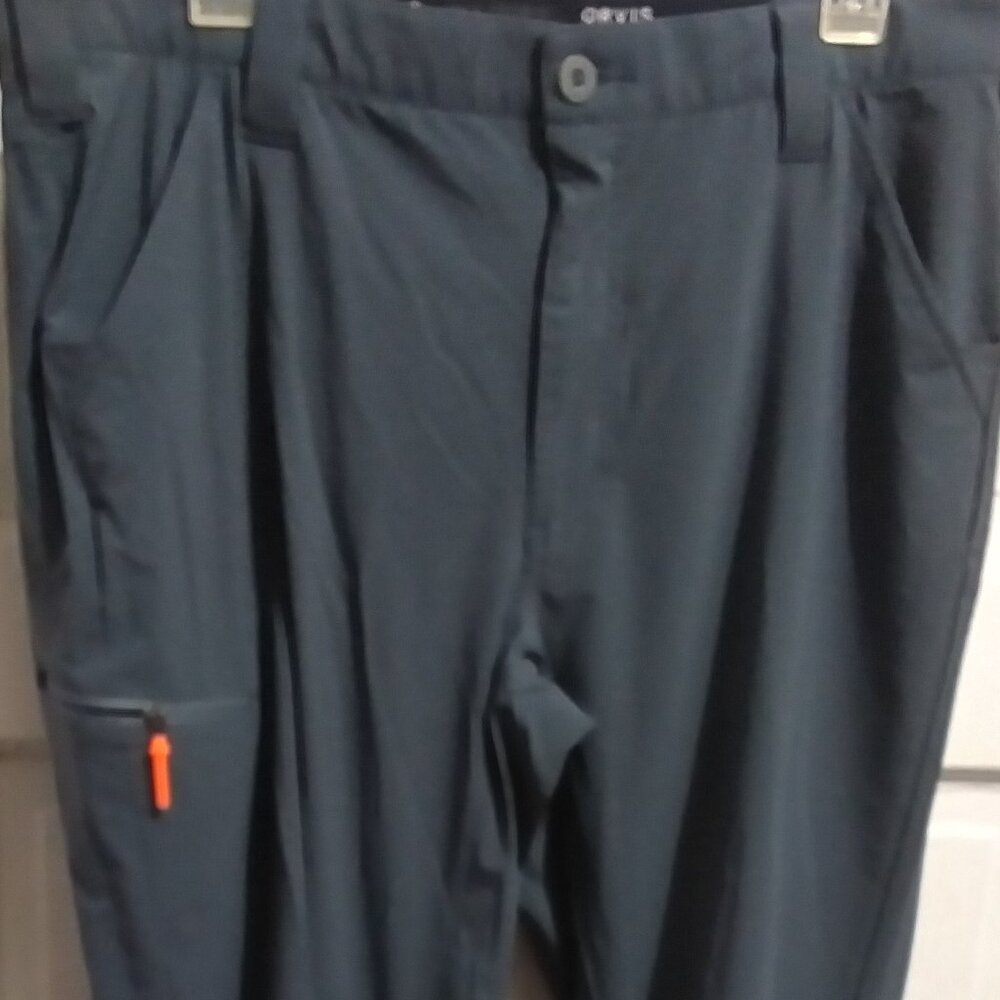 Orvis Mens Classic Collection Lightweight 5-Pocket Trek Pants Blue/Gray 36W/32L